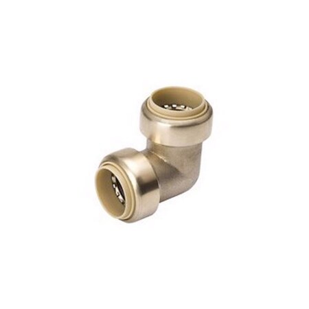 Bk Products B&K Proline Push to Connect 1/2 in. PTC X 1/2 in. D PTC Brass 90 Degree Elbow 6631-003